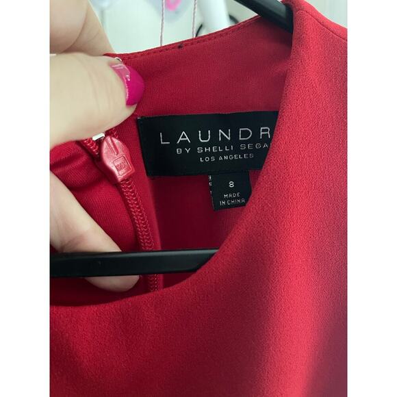 Laundry by Shelli Segal Scuba Crepe Dress - Picture 3 of 6